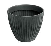 Prosperplast Maceta Latia Round Ø40x33 Grafito Granito