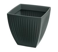 Prosperplast Maceta Latia Square MIDL Ø48x48 Antracita