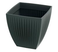 Prosperplast Maceta Latia Square MIDL Ø60x58 Antracita