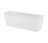 Prosperplast Maceta ratolla p 12l., Dimensiones (mm) 492x172x174, Color Blanco