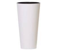 Prosperplast Maceta tubus Slim 27l., Dimensiones (mm) 300x300x572, Color Blanco