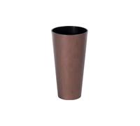 Prosperplast Maceta Tubus slim corten 27L., con depósito.
