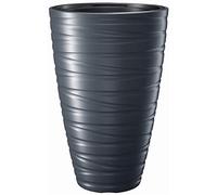 ProsperPlast Macetero deposito 43L Maze de plastico en Color Antracita (Largo) x 37,5 (Ancho) x 57,9 (Alto) cm