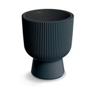 Prosperplast Milly - Maceta de diseño Moderno con Forma de Cilindro, para Interior y Exterior, Resistente a Las heladas, Resistente al Calor y a los Rayos UV (Antracita, 239 mm)