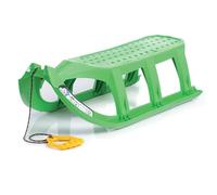 Prosperplast - Trineo alto con deslizadores de acero y cuerda modelo Tatra, color verde