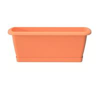 Prosperplast Za287 Balconera Con Plato Incluido 80. Terracota. 78.599999999999994x18.399999999999999x14.5 cm