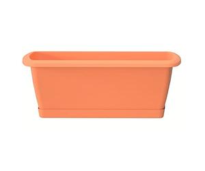 Prosperplast Za287 Balconera Con Plato Incluido 80. Terracota. 78.599999999999994x18.399999999999999x14.5 cm