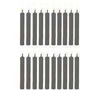 PROSPERRO LUMO by Parkash Candles - Juego de 20 velas de hechizo ritual, sin perfume (color gris)