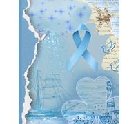 Prostate Cancer Journal - Blue Ribbon Awareness & Support Journal for Fighters, Survivors, & Caregivers: 150 Lined Pages, Cream-Colored Paper, 7.5" x 9.25" Glossy Paperback