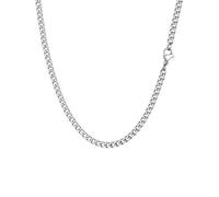 PROSTEEL Curb Cuban Link Cadena Cubana Acero Inoxidable 3mm Anchura 36cm Largo Estilo Punk