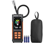 Proster Detector de Gas Natural con 27cm Sonda Flexible Detector de Fugas de Gas con Detección de Temperatura Ambiente para Localizar Fuga de Gas Combustible como Metano Propano para Hogar RV