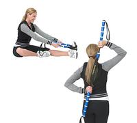 ProStretch StretchRite - Correa de estiramiento ajustable con asas ergonómicas para mejorar la flexibilidad y movilidad - Ideal para piernas, espalda y hombros - Perfecta para deporte y fisioterapia