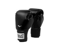 Guantes de Boxeo Everlast Prostyle 2 16oz, Negros para Saco, Manoplas y Clases Fitness, Cierre de Velcro, Cordón de Agarre, Palma con Malla y Acolchado Triple - Auténtico Everlast