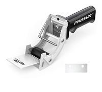 Prosun Dispensadores de Cinta Adhesiva con Mango Ergonómico, 48mm/50mm 2 pulgadas Dispensador de Cinta para Fácil Utilización en Trabajos de Empaquetado, Blanco