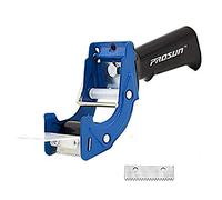 Prosun Dispensadores de Cinta Adhesiva con Mango Ergonómico, 50mm Dispensador de Cinta para Fácil Utilización en Trabajos de Empaquetado, Azul
