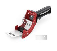 PROSUN Precintadora de cintas de Embalaje cinta Embalar cinta Adhesiva cajas para Mudanzas Mudanza Cinta de embalaje fuerte color marrón,Rojo