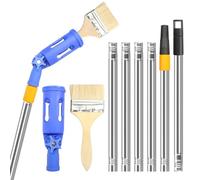 prota Herramienta Extensor de Pincel Pintura de Múltiples Angulos, Barra de Extensión de Rodillo Extensor, Soporte de Pincel de Poste de Extensión para Techos Altos Paredes Esquinas de Escaleras