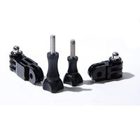 PROtastic® 3 way Pivote y Tornillos para GoPro y monturas para cascos SJCAM cámara de acción (Pack de 2)