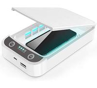 PROtastic Caja desinfectante ultravioleta ultravioleta, perfecta para esterilizar teléfonos, llaves, carteras, dinero, etc. Alimentado por USB con temporizador automático