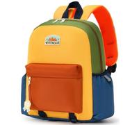 PROTAURI Mochila Infantil Niña Niño 2-6 Años 11.4L, Amarillo | correa pectoral reflectante impermeable ligero transpirable ergonómico DIN A4 gran capacidad Outdoor