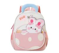 PROTAURI Mochila Infantil para Niñas, 2-6 Años, Mochila Guardería Reflectante con Correa Torácica, Tierno Mochila Bebé Pequeña de Gran Capacidad para Guardería, Colegio y Excursiones, 11L, Rosa