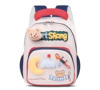 PROTAURI Mochila Infantil para Niño, Mochila Guardería con Correa Para el Pecho, Mochila Bebé Pequeña Repelente al Agua y Ligera, 1-4 Años, Azul