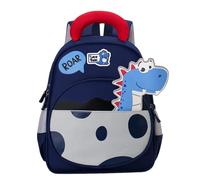 PROTAURI Mochila Infantil para Niños, 2-6 Años, Mochila Guardería Reflectante con Correa Torácica, Tierno Mochila Bebé Pequeña de Gran Capacidad para Guardería, Colegio y Excursiones, 11L, Azul