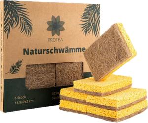 PROTEA Estropajos Naturales - 6 piezas PROTEA