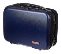 Protec ZIP Bb - Maletín para clarinete (plástico ABS, con compartimento para partituras extraíble), azul