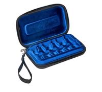 ProTec Boquilla para Trompeta con Cremallera, 6 Piezas, Color Negro, Negro