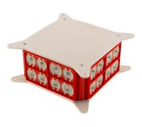 Protec Caja de conexiones, Multimat No Air Pavilion, volumen 1365 cm², 24 entradas ISO16/20, 8 entradas ISO20/25, membranas SEBS, polipropileno, tapa roscada impermeable