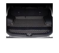 Protección Accesorios Coche Detalles Interiores Alfombra Protectora Alfombrilla Maletero para Toyota para Crown para Kluger 7Seat Alfombrilla(Black Beige B)