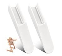 Protección Accesorios para Stokke Tripp Trapp - 2 piezas Protección Contra Vuelcos para Stokke Tripp Trapp Silla a partir de 2013, Extensión de Patas con Protección Contra Vuelcos, Antideslizante