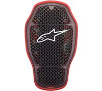 Protección Alpinestars Nucleon KR-1 Celli Ahumado transparente y rojo M