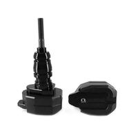 Protección Anticaída Compatible Con GSR400 Para GSR600 Para GSR750 Para Marco Protección Contra Caídas Para Motocicleta Protector Carenado Deslizante Almohadilla Antichoque(Black)