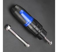 Protección antichoque Accesorios para Motocicletas Deslizadores De Marco Protección contra Caídas para BMW G310R G310 R G 310R Protector Deslizador Escape Almohadilla Choque del Motor(BLU)