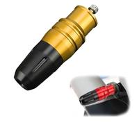 Protección antichoque Deslizadores De Marco para Bajaj para Pulsar 200NS 200RS 200AS Accesorios Motocicleta Protector Deslizador Escape Protección Almohadilla Choque del Motor(Gold)