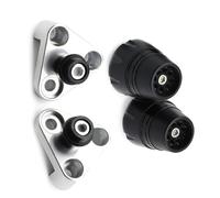 Protección antichoque Protector contra Caídas para Motor De Motocicleta, Protección para Yamaha XJR1200 1994-1998 1997 1996 1995, Deslizador Cuadro(Nero)