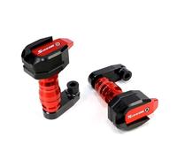 Protección antichoque Protector De Almohadilla Choque para Carenado Deslizante Marco para BMW S 1000 R 2017 2018 2019 2020 2021 Accesorios Motocicleta Protección contra Caídas(Rosso)