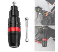 Protección antichoque Protector De Deslizador Escape Protección contra Caídas Almohadilla Choque del Motor Deslizadores Marco para Kawasaki ZX 6R ZX-6R 6RR Accesorios Motocicleta(Rosso)