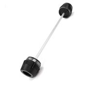 Protección antichoque Protector Deslizante del Marco La Horquilla Rueda Delantera Motocicleta, Deslizador contra Choques Eje para para Forza 750 NSS 2021-2024(Grey)