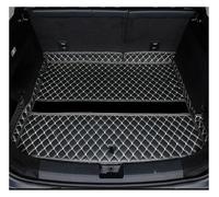 Protección Antideslizante para Alfombras Alfombrilla Cuero para Maletero para Roewe D5X RX5 MK3 2024 2025 2026(Beige Negro)