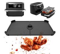 Protección Antisalpicaduras de Silicona para Freidora de Aire Ninja Foodi Max Dual Zone AF500EU 10.4L, Accesorio Silicona Antirresbaladiza, Accesorio para Airfryer (A)