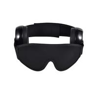 Protección auditiva para dormir+máscara 3D para dormir,Orejeras insonorizadas con cancelación de ruido+máscara para los ojos,Mejoran el sueño, auriculares con protección de ruido ajustable