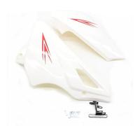 Protección chasis Motor Motocicleta para Grom para MSX 125 SF MS-125 para MSX-125 Motocicleta MSX125 Protector Cárter Cubierta Motor Cubierta Inferior Carenado(Blanco)