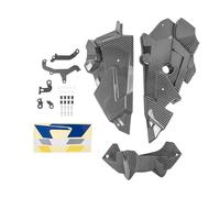 Protección Chasis Motor para FZ-09 FZ09 MT09 para Tracer 900 GT 2013-2020 Alerón De Motor De Fibra De Carbono Cubierta De Carenado Protector Inferior Cuerpo Protector Chasis(Carbon Fiber Look)