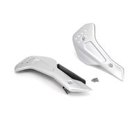 Protección Chasis Motor para Trident 660 para Trident 660 Belly Pan 2021 2022 Motocicleta Bellypan Alerón del Motor Inferior Carenado Protector Carenado Cuerpo Protector Chasis(Plata)