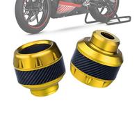 Protección contra accidentes de motocicleta: doble barandilla de metal, almohadillas de protección contra golpes, escudo de seguridad universal | Kit de reparación de mantenimiento de carreras de