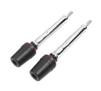 Protección contra Caídas Deslizador Kit Carenado Cortes Motocicleta, Protección contra Caídas para Kawasaki para ZZR1400 para GTR1400, Protector Antichoque(Rojo)