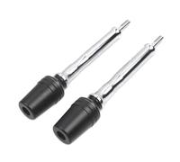 Protección contra Caídas Deslizador Kit Carenado Cortes Motocicleta, Protección contra Caídas para Kawasaki para ZZR1400 para GTR1400, Protector Antichoque(Titanio)